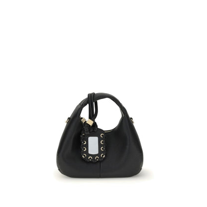 Black Recycled Polyester Handbag