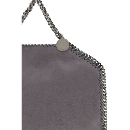 Gray Polyester Shoulder Bag