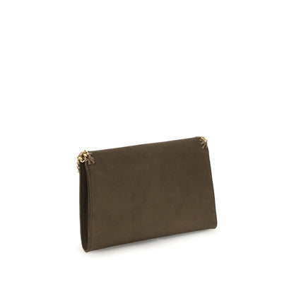 Brown Polyamide Wallet