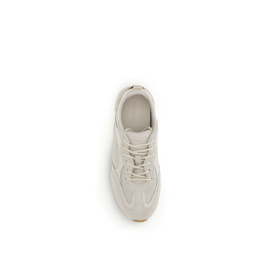 Cream Calf Leather Bos Taurus Low Top Sneakers