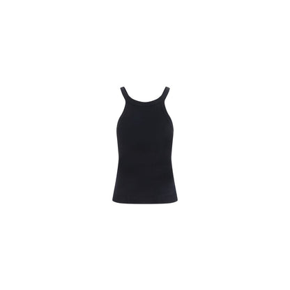 Black Cotton Tank Tops