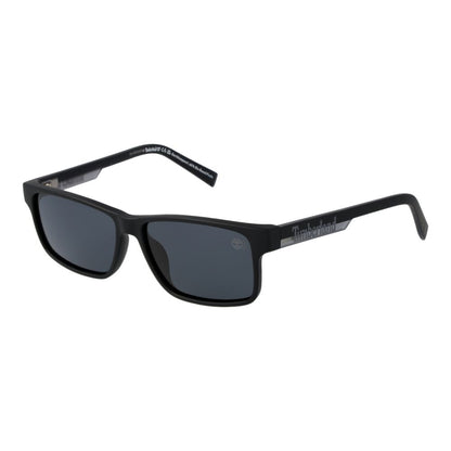 Black Stainless Steel Sunglasses