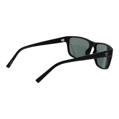 Black Stainless Steel Sunglasses