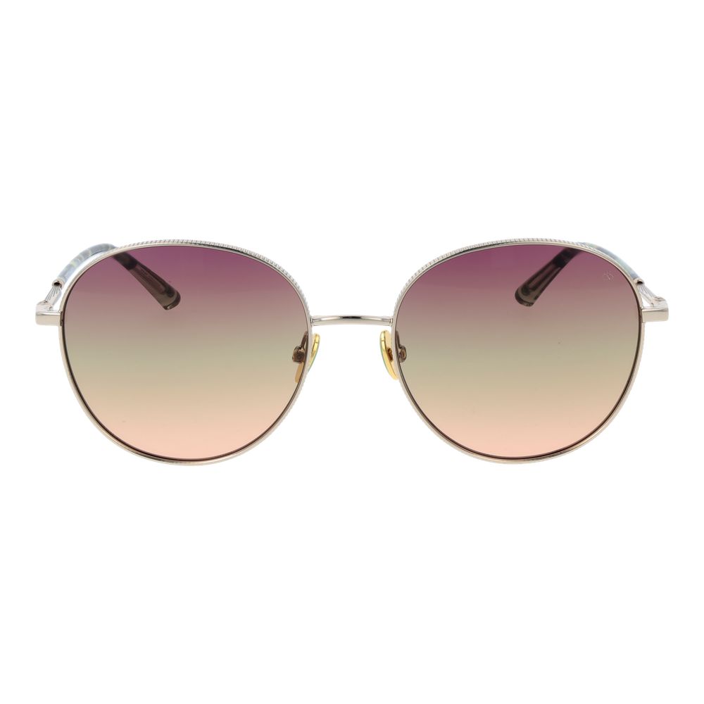 Rose Gold Metal Sunglasses