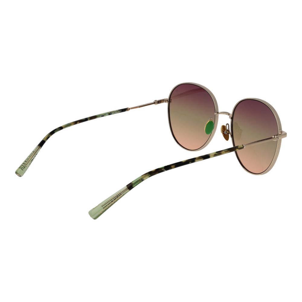 Rose Gold Metal Sunglasses
