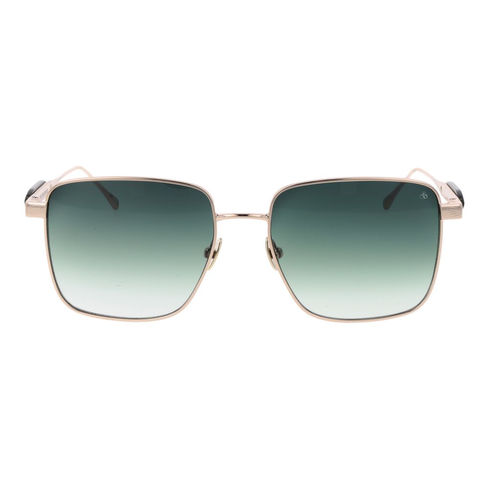 Rose Gold Metal Sunglasses