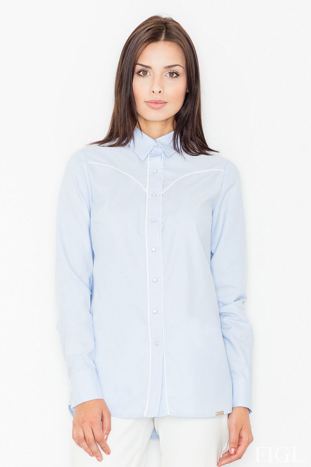 Long sleeve shirt model 61516 Figl