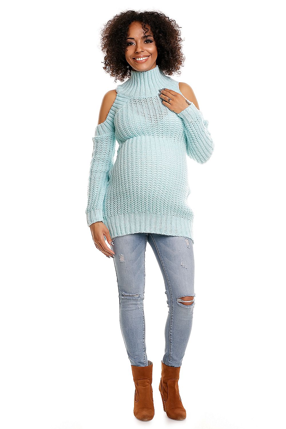  Pregnancy sweater model 84339 PeeKaBoo 