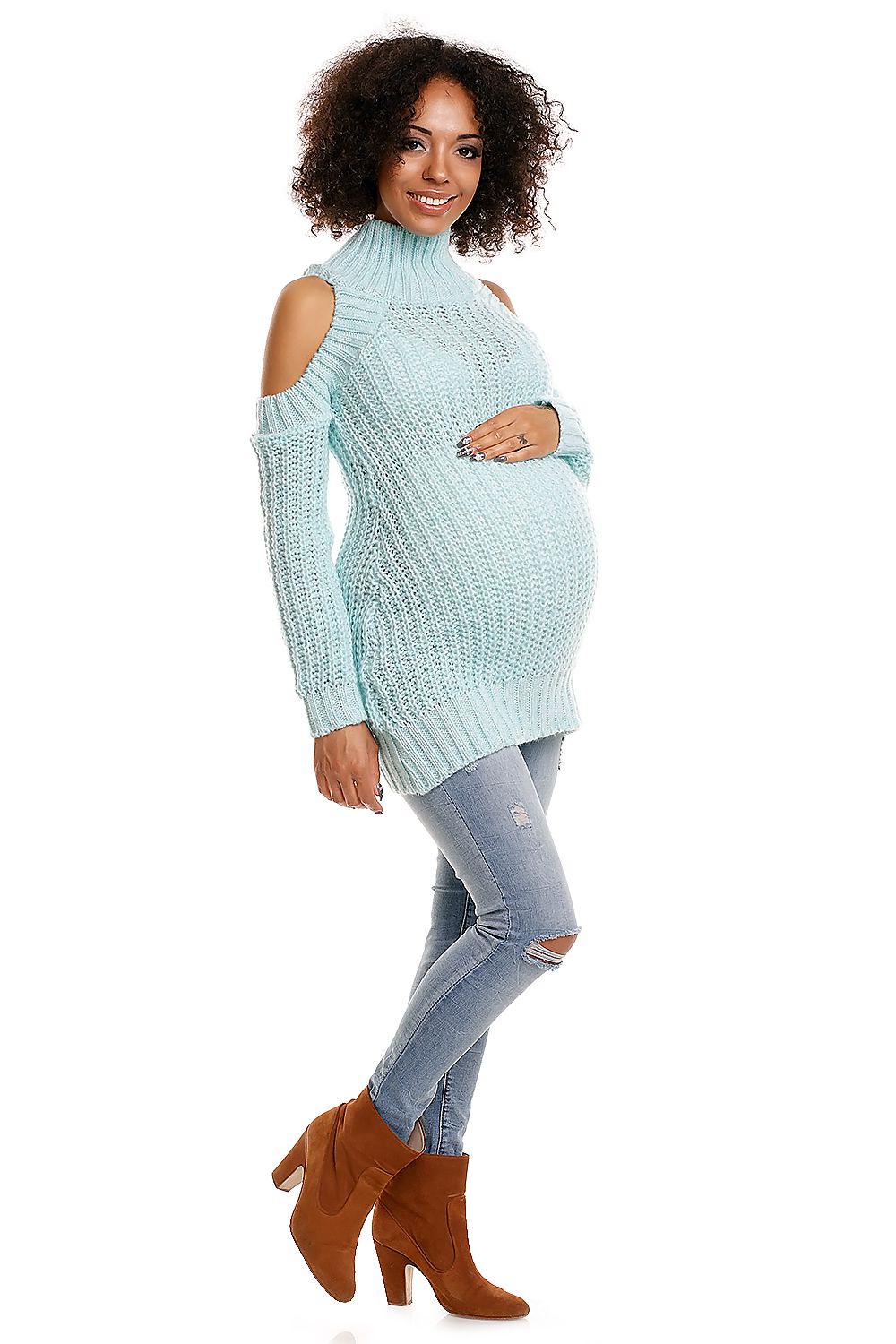  Pregnancy sweater model 84339 PeeKaBoo 