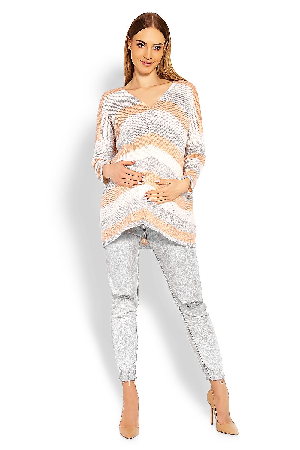 Pregnancy sweater model 114523 PeeKaBoo