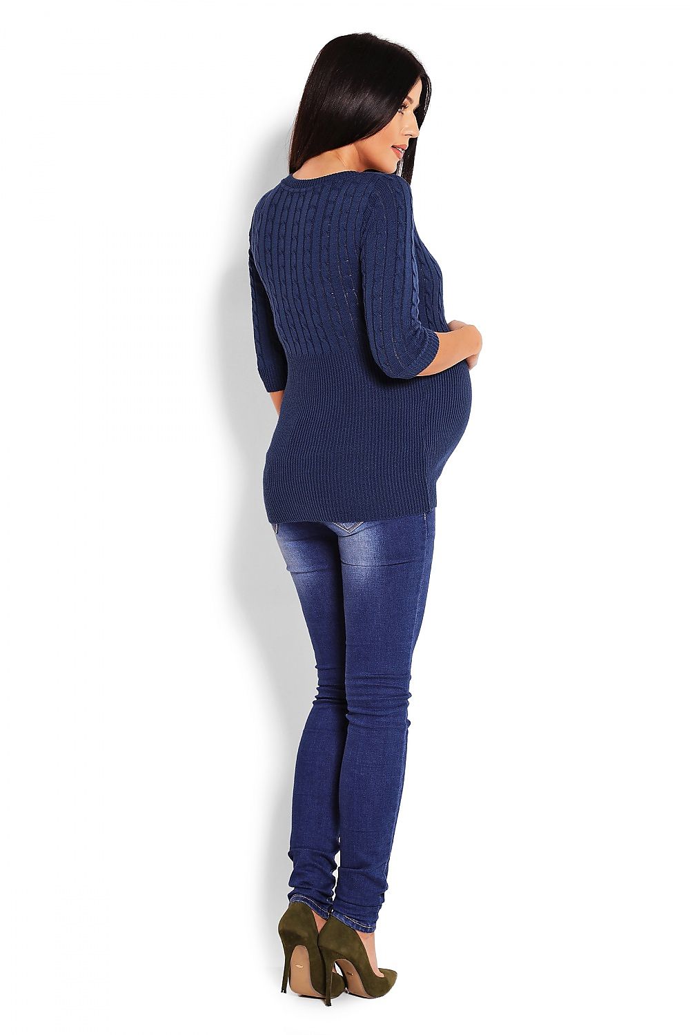 Pregnancy sweater model 123420 PeeKaBoo