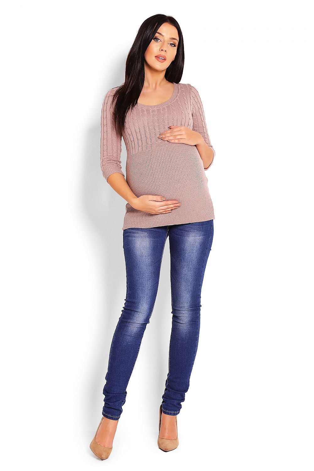 Pregnancy sweater model 123420 PeeKaBoo