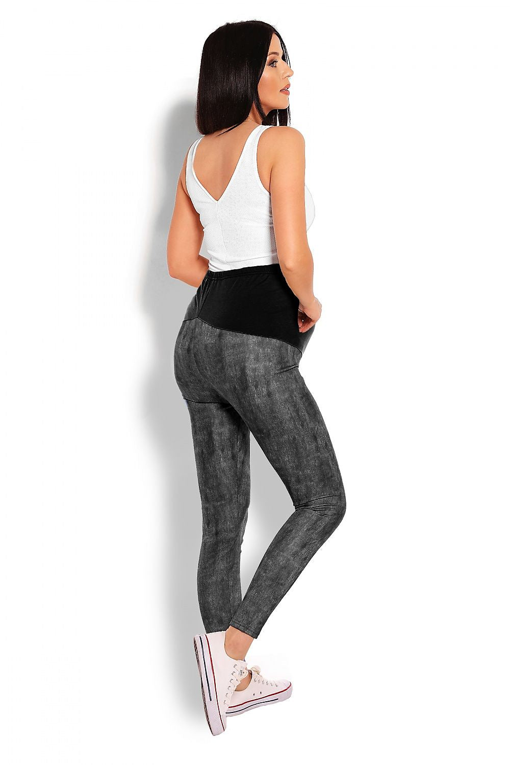 Maternity leggings model 125822 PeeKaBoo