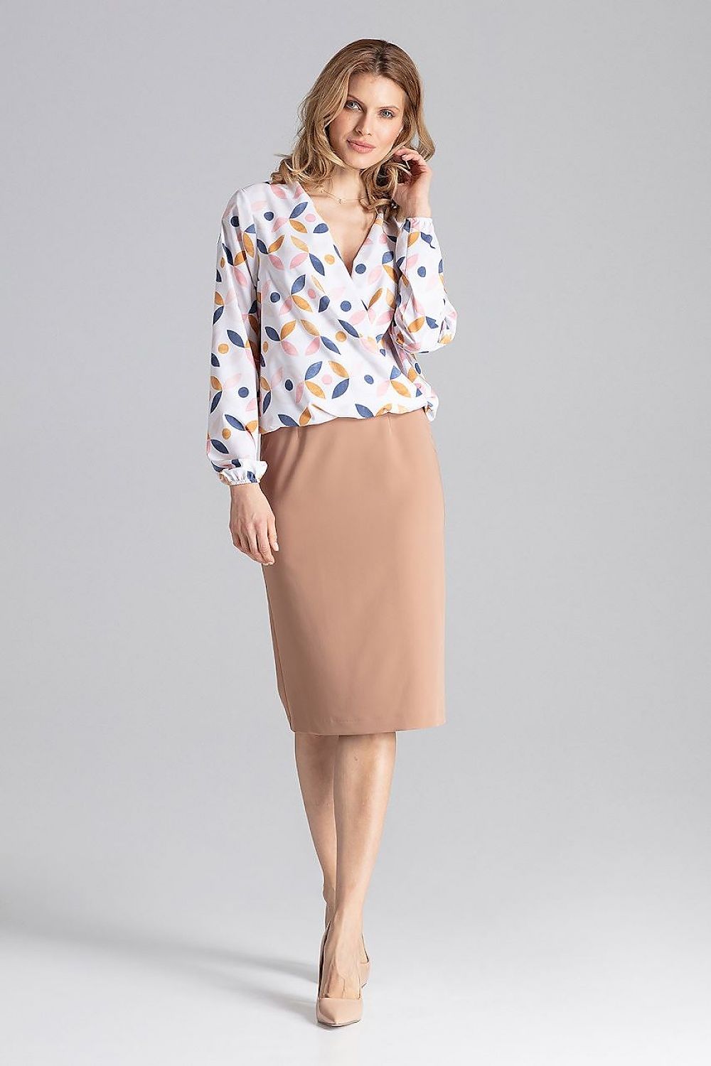 Classic skirt model 129745 Figl