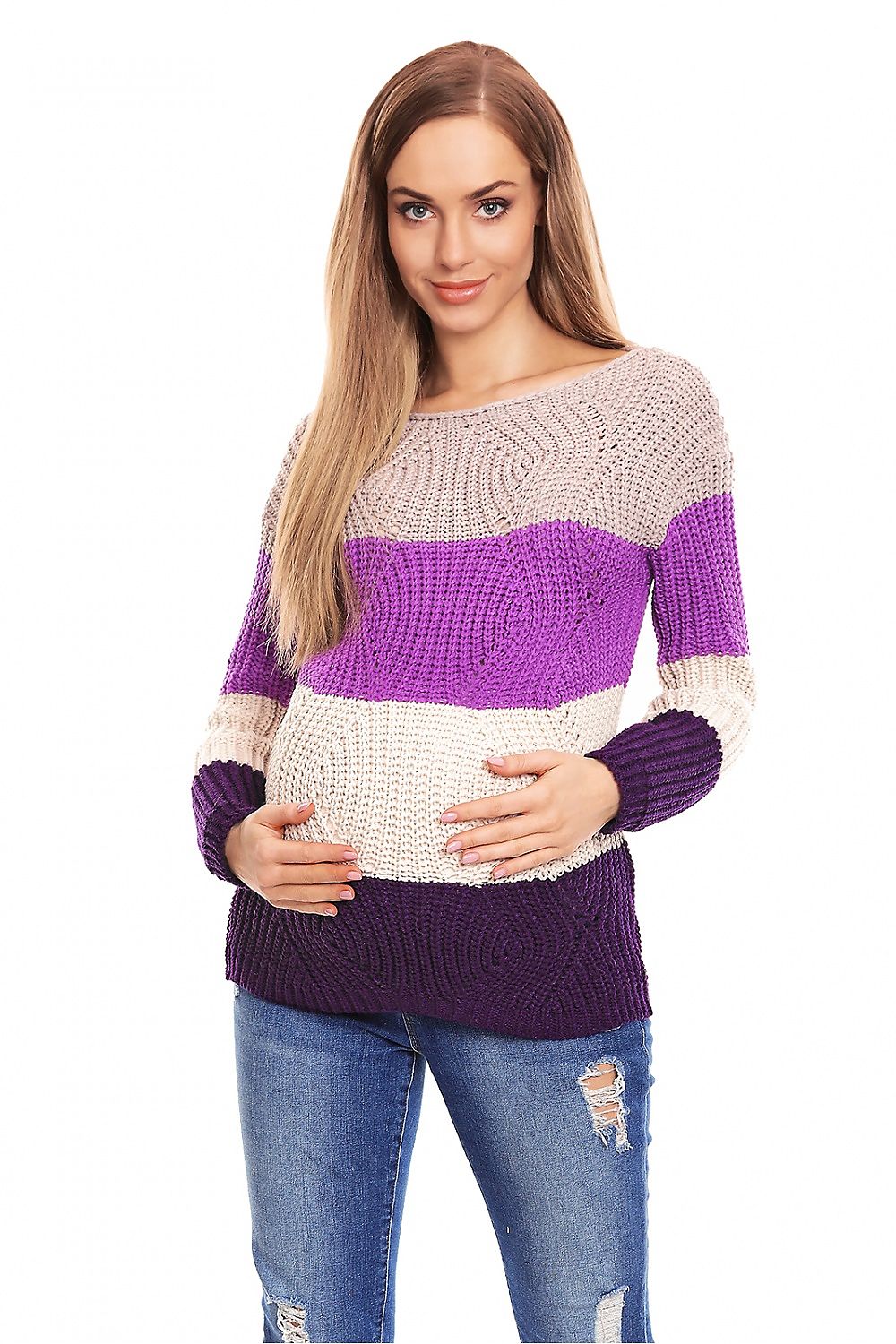 Pregnancy sweater model 132018 PeeKaBoo