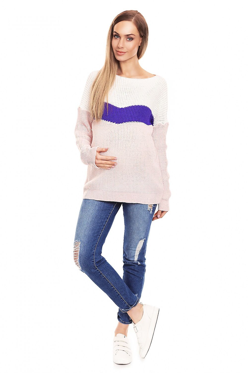 Pregnancy sweater model 132024 PeeKaBoo